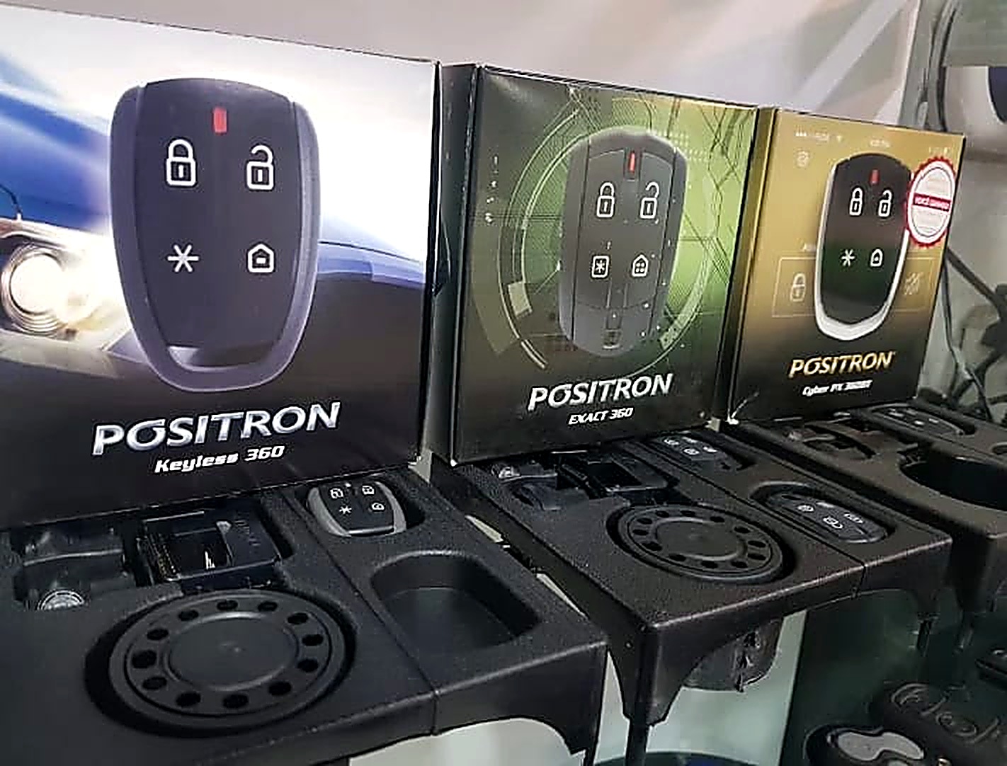 Alarmes automotivos Pósitron
